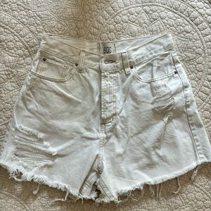 Urban Outfitters BDG White A Line Denim Shorts